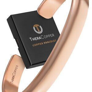 Handmade Copper Cuff Bracelet Adjustable Fit Elegant Minimal Chic